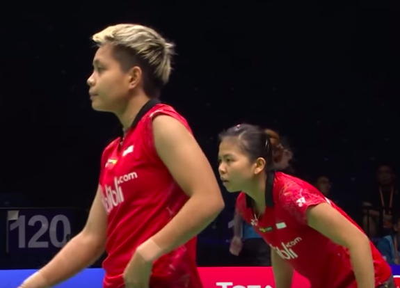 バドミントン女子ダブルス世界ランキング5位